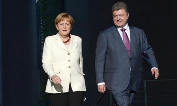 Porošenko pozvao Angelu Merkel u pomoć