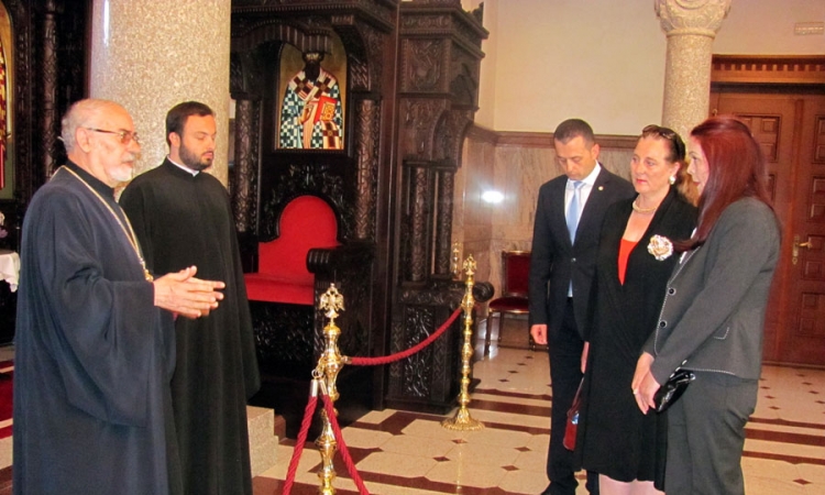 Princeza Katarina posjetila hram Hrista Spasitelja
