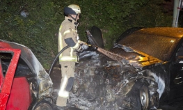 Mercedes Ambasade BiH namjerno zapaljen