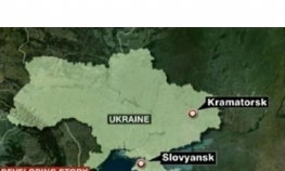  Na karti CNN-a ukrajinski Slavjansk na Krimu