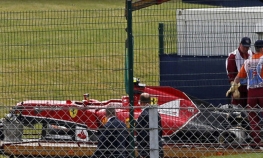 Raikonen izletio sa staze u Silverstonu