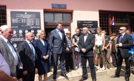 Rukovodstvo RS  na podjeli vaučera u Donjoj Crkvini
