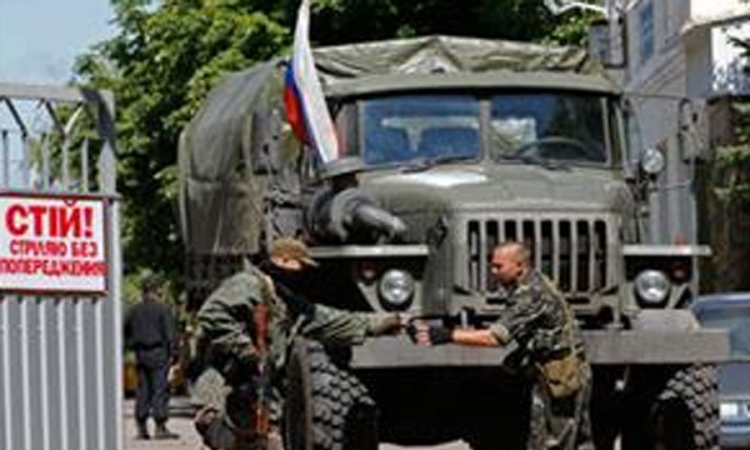 Granate pale na rusku teritoriju