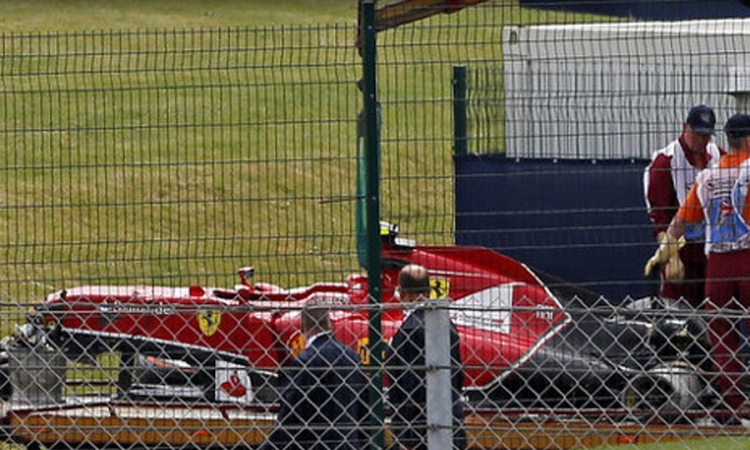 Raikonen izletio sa staze u Silverstonu