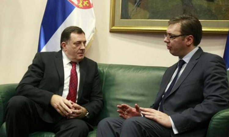 Sutra hitne konsultacije Dodika i Vučića