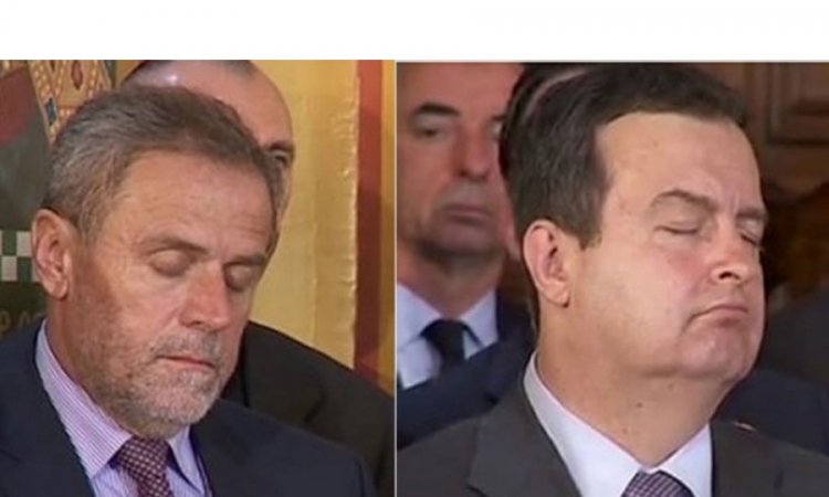 Spavači na ustoličenju mitropolita Porfinija