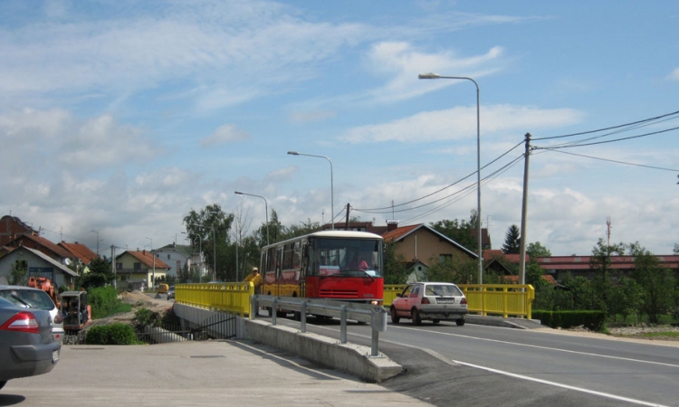 Novi most u Zalužanima probno pušten u saobraćaj