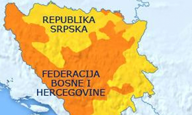 Podrška ideji uvođenja tri entiteta u BiH