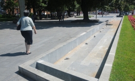 "Presušila" voda u parku "Petar Kočić"