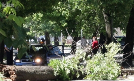 Dio Banjaluke ostao bez struje, vjetar rušio stabla