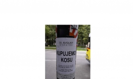 Putem oglasa kupuju kosu