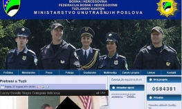 Hakovana veb stranica MUP-a TK, postavljena pornografija
