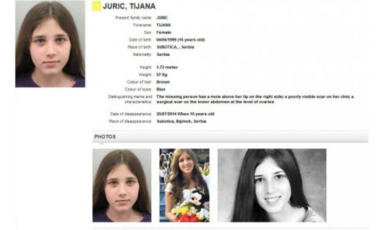 Interpol traži Tijanu Jurić