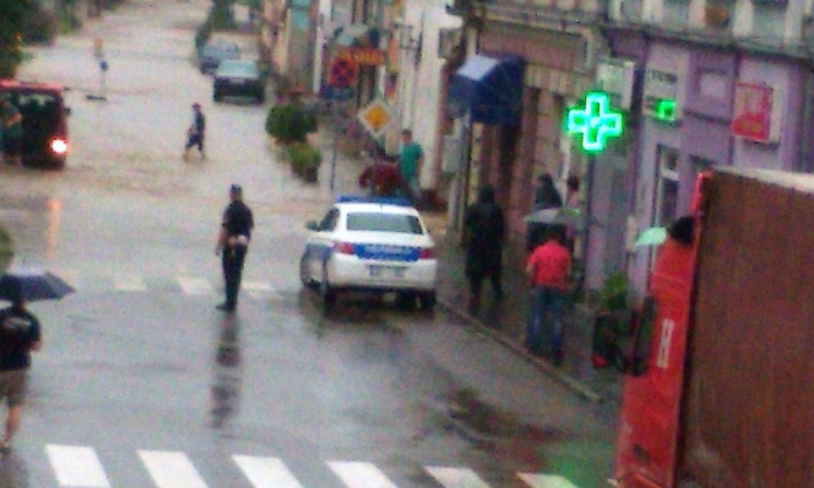 Bujica ostavila pustoš u Kostajnici