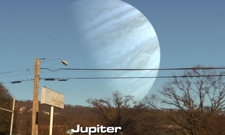Kako bi izgledalo da Mjesec zamijene planete