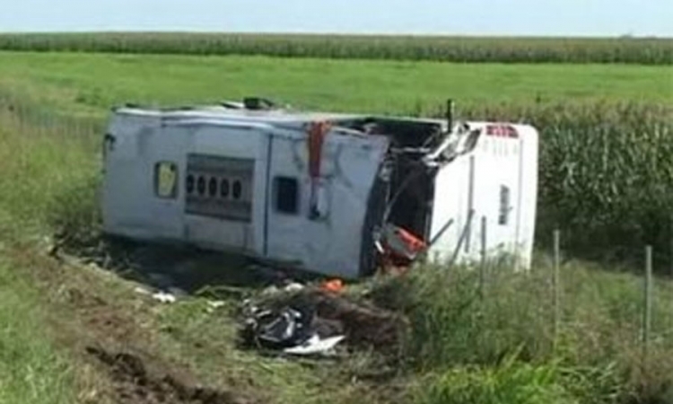 Putnici iz prevrnutog autobusa misle da je vozač zaspao