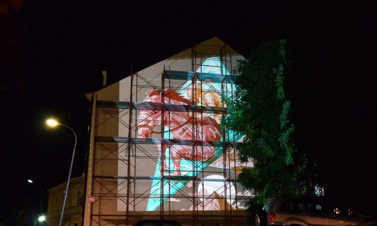 Počelo oslikavanje novog murala u Prijedoru   