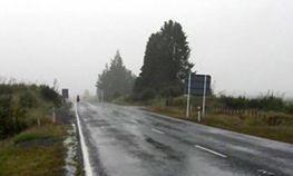 Una se izlila na magistralni put Kozarska Dubica - Kostajnica