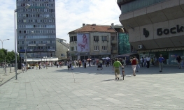 Tuča na Trgu Krajine u Banjaluci