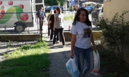 Prikupljanje namirnica sa socijalno ugrožene