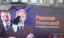 Uništeni plakati, prijetnja kandidatu