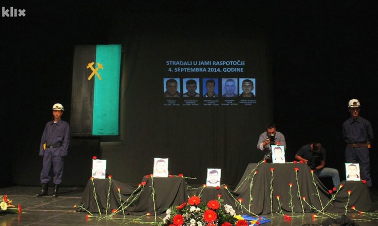 Održana komemoracija poginulim rudarima