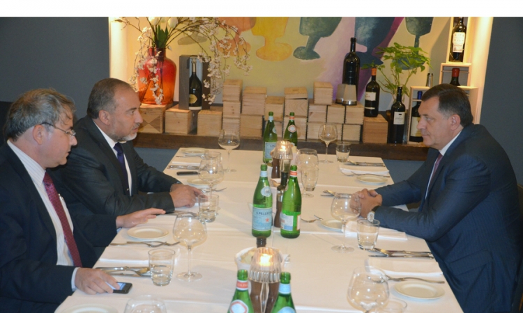 Dodik i Liberman za jaču privrednu saradnju Srpske i Izraela