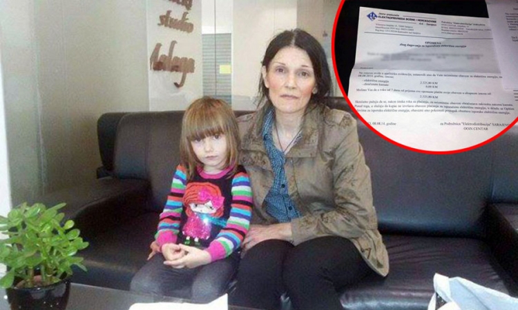Samohranu majku sa sedmoro djece priveli zbog duga za struju