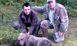 Spasili mladunče medvjeda