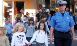 Policija u društvu banjalučkih školaraca