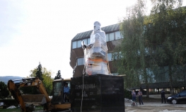 Skulptura Stefana Nemanje u Banjaluci poklon "Treće Srbije"
