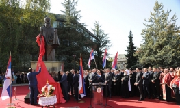 Otkriven spomenik Stefanu Nemanji u Banjaluci