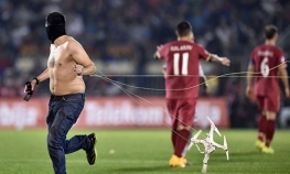 Albanac iz Italije postavio dron na kupolu crkve
