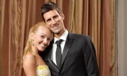 Novak i Jelena krste sina u Gračanici