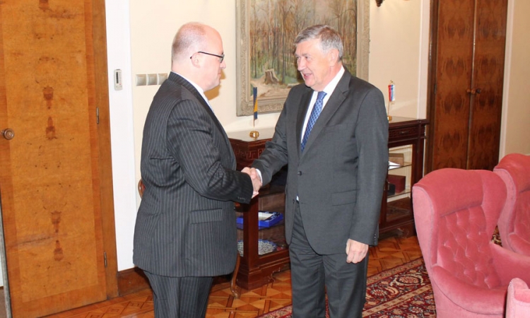 Radmanović primio Mura u nastupnu posjetu