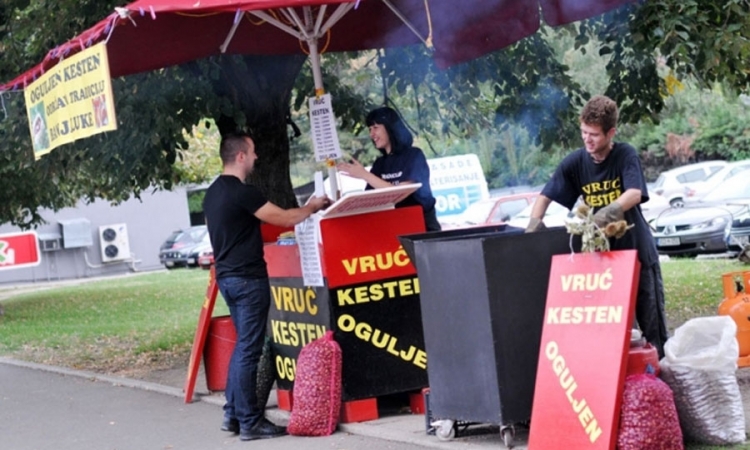 Prodaja kestena   na 13 lokacija u Banjaluci