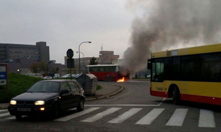 Zapalio se autobus u Banjaluci