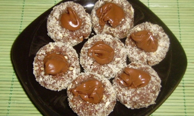 Lješnik gnijezda sa nutelom