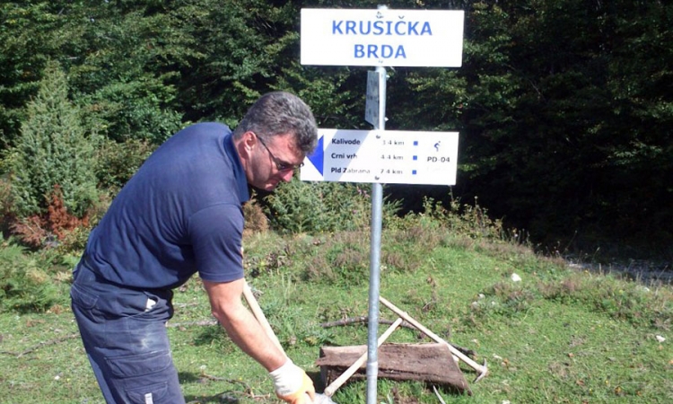 Markirane pješačke i biciklističke planinarske staze u Foči