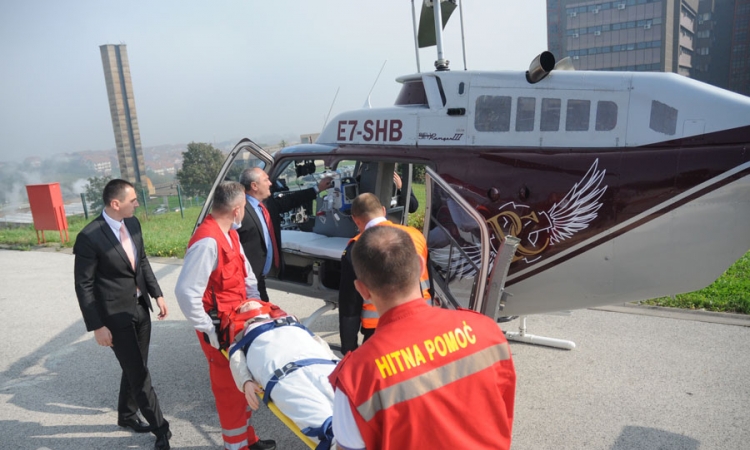 Predstavljen helikopter za prevoz pacijenata