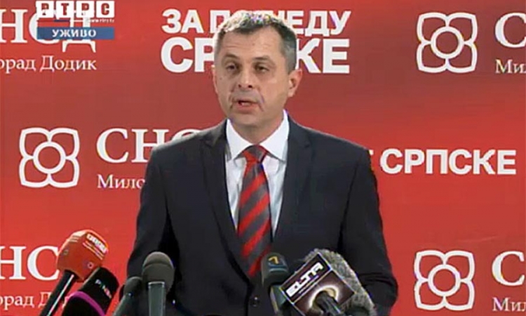 Radojičić: Dodiku 52 odsto glasova