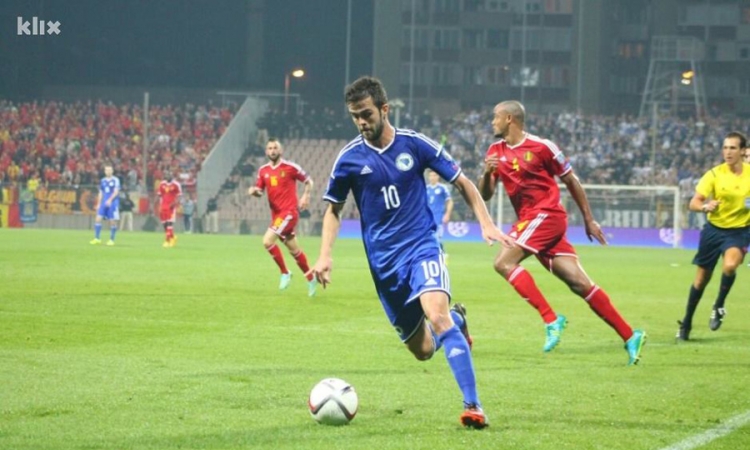 BiH i Belgija odigrali 1:1