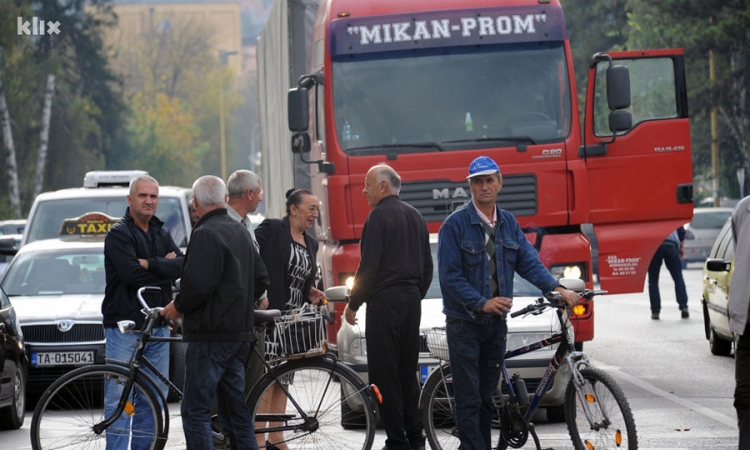 Radnici okončali blokadu raskrsnice