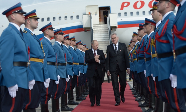 Ruski TV kanali uživo o posjeti Putina Beogradu