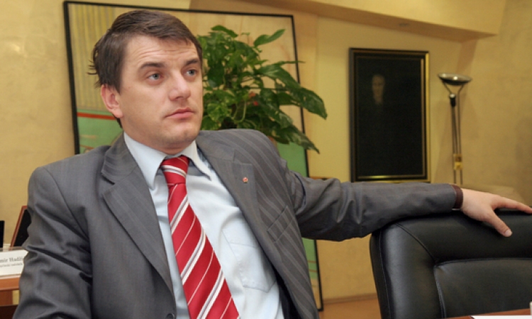 Hadžić podnio ostavku na funkciju potpredsjednika