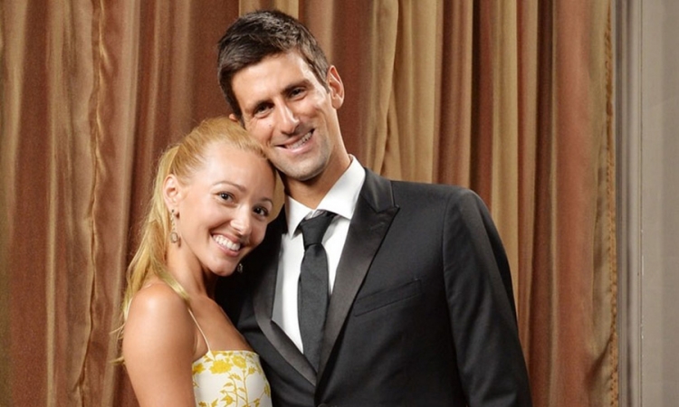 Novak i Jelena krste sina u Gračanici