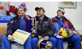 Tri asronauta se vratila na Zemlju