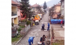 Ulica Petra Kočića u Foči dobija novi asfalt