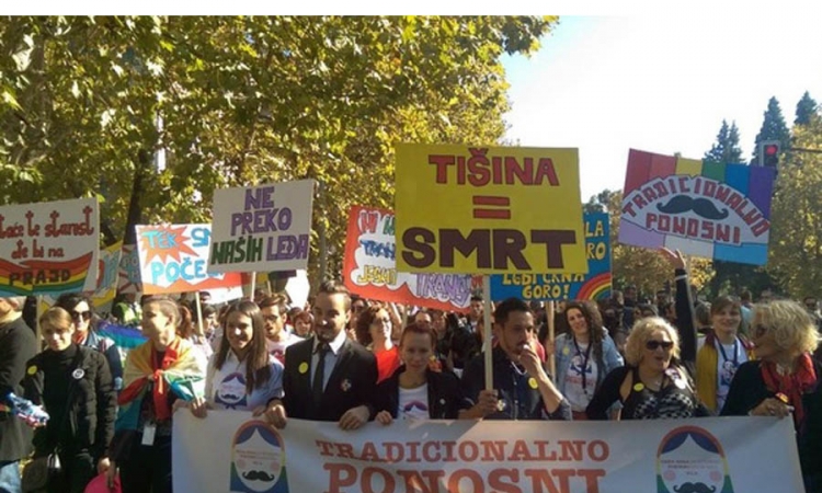 Gej parada u Podgorici završena bez incidenata
