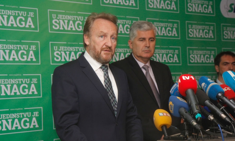 SDA i HDZ BiH partneri na svim nivoima